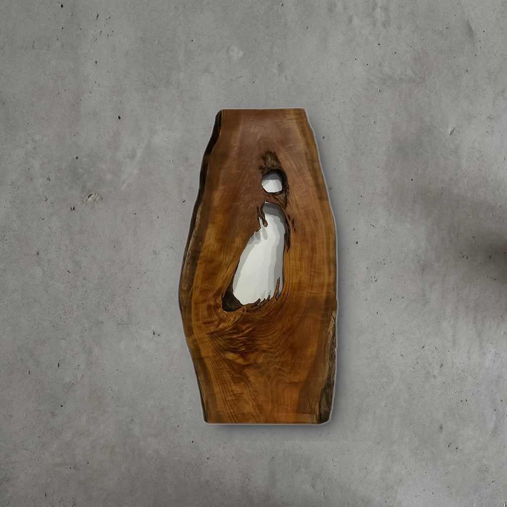 オノオレカンバ No.02 — 420 mm x 820 mm x 25 mm