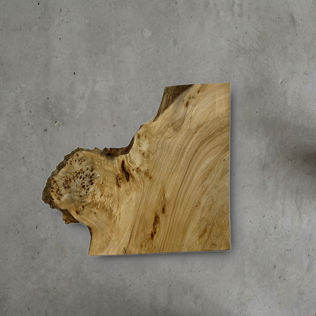 クルミ No.05 — 340 mm x 390 mm x 22 mm